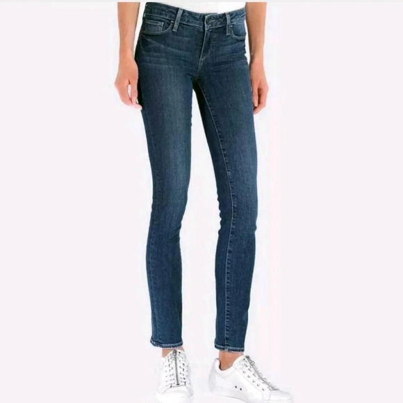 Paige Skyline Ankle Peg Skinny Slim Medium faded - Picture 1 of 8